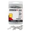 Picture of Arrow Fastener (50/Pc) Medium 3/16 Aluminum Rivet Part# - Rma3/16Ip