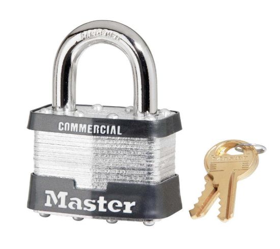 Picture of Master Lock® 4 Pin Tumbler Laminatedpadlock Key Part# - 5Ka-A272