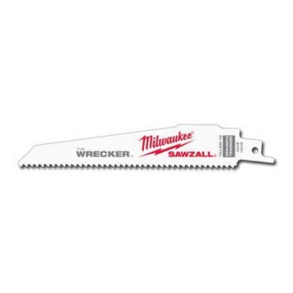 Picture of Milwaukee® Tool Super Sawzall Bl 8T 6Lgwrecker Pack/5 Part# - 48-00-5701