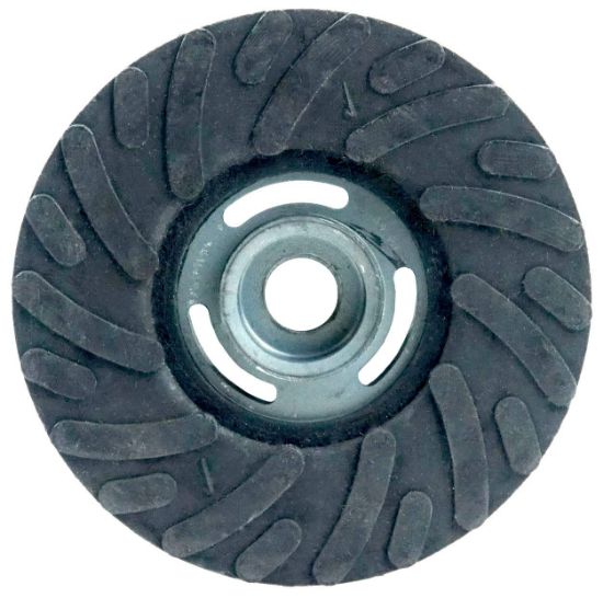 Picture of Weiler® 4-1/2" Back Up Pad Forfiber Disc 5/8"-11 A.H. Part# - 59611