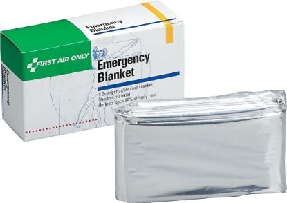 Picture of First Aid Only® Aluminized Rescue Blanket  1/Box Part# - 21-005-002