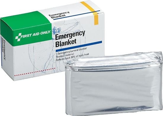 Picture of First Aid Only® Aluminized Rescue Blanket  1/Box Part# - 21-005-002