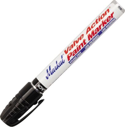 Picture of Markal® Paint-Riter Valve Actionpaint Marker Blk Carded Part# - 96803