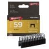 Picture of Arrow Fastener 1/4" Insulated Staple Black 300/Box Part# - 591168Bl