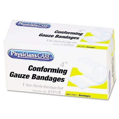 Picture of First Aid Only® 4X4Yd Conforming Gauze Non-Sterile  1/Box Part# - 51018-003