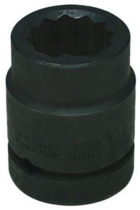 Picture of Wright Tool 1" Dr. 12 Pt. Standard Impact Sockets Part# - 8748