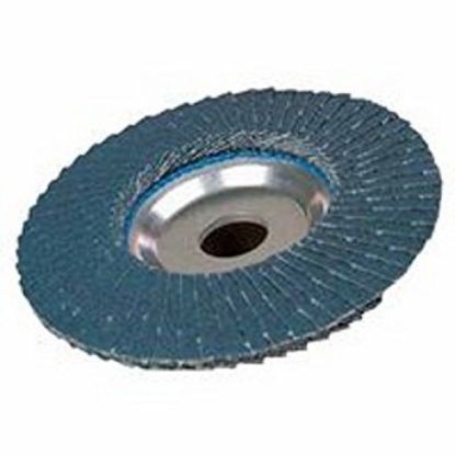 Picture of Weiler® 4-1/2" Tiger Abrasive Flap Disc 60 Grit 7/8 Part# - 50564