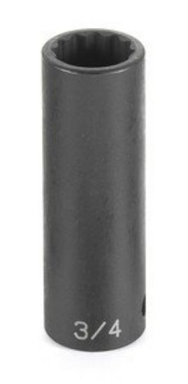 Picture of Grey Pneumatic 1" Drive X 1-7/16" Standard - 12 Point Part# - 4246R