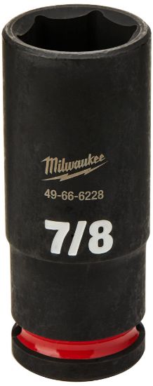 Picture of Milwaukee® Tool 1/2 Dr 7/8 Deep Impact Socket Part# - 49-66-6228