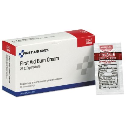 Picture of First Aid Only® First Aid Only First Aidburn Cream  Bx/25 Part# - G343