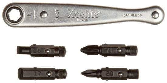 Picture of Weller Xcelite® Ratchet Midget 5 Pc Kit Part# - Xl75Vn