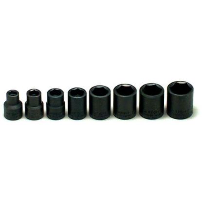 Picture of Wright Tool 3/8" Dr 8 Pc Impact Trayset 5/16" - 3/4 Part# - 313