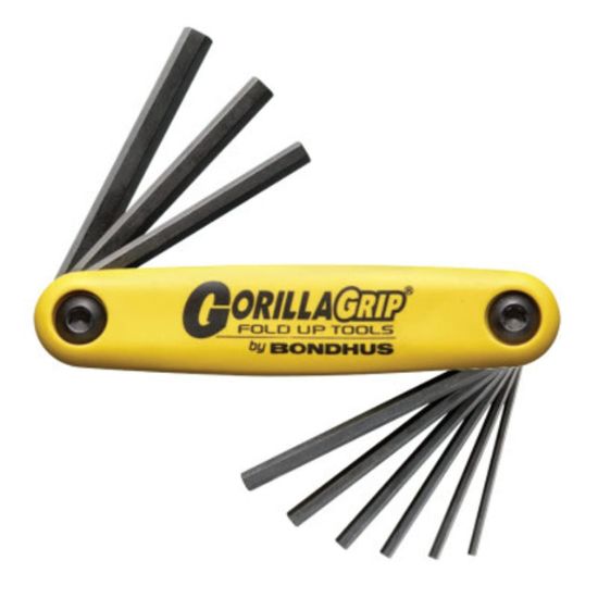 Picture of Bondhus® 5/64-1/4" Gorilla Grip Foldup Tool Set Part# - 12589