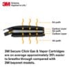 Picture of 3M™ 3M Secure Click Ov/Ag Cartridge D8003 Part# - 7100153220