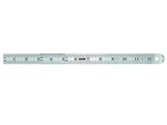 Picture of General Tools 12" Flex Precisionss Rule Part# - 1201Me