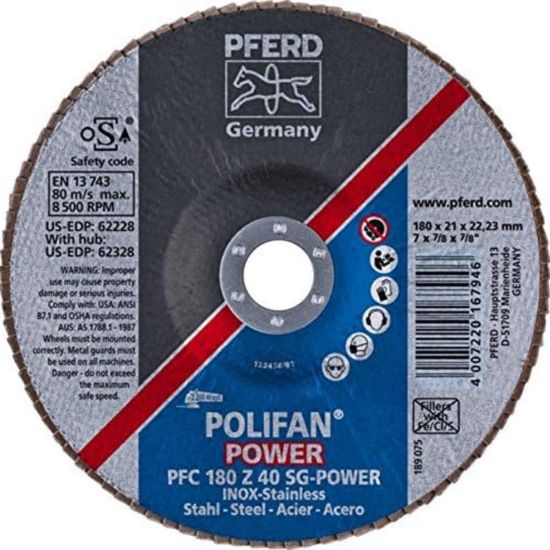 Picture of Pferd 7 X 7/8 Polifan Sg Zircconical 60G Part# - 62229