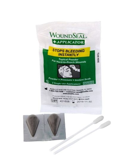 Picture of First Aid Only® Woundseal Blood Clot Pwdapplicator Pcks 2 Ea Part# - 90325