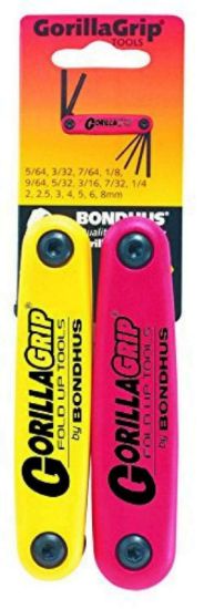 Picture of Bondhus® Double Pack Fold Up Tool2 Sets Per Card Part# - 12522