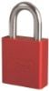 Picture of American Lock Red 5-Pin Tumbler Padlock Keyed Diff Part# - A1205Red