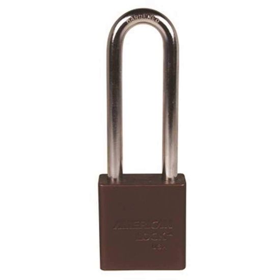 Picture of American Lock 5-Pin Blue Safety Lock-Out Padlock Keyed Alike Part# - A1207Kablu-45752