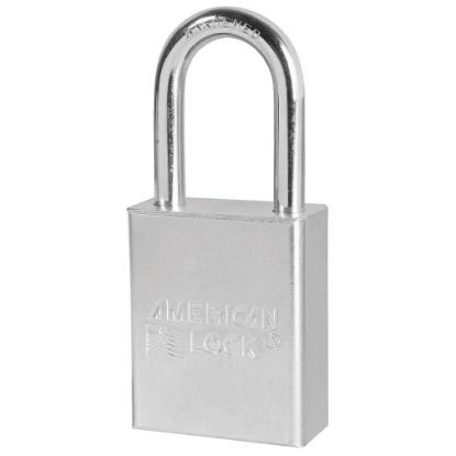 Picture of American Lock 6 Pin Steel Padlock With1-1/2" Shackle Part# - A6101Ka-80312