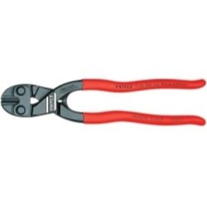 Picture of Knipex 8" Lever Action Center Cutter Dipped Handle Part# - 7101200