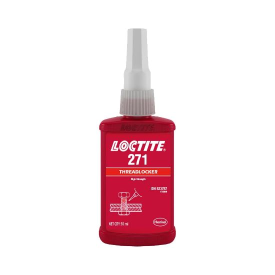 Picture of Loctite® 50-Ml Threadlocker 271High Strength Part# - 135381