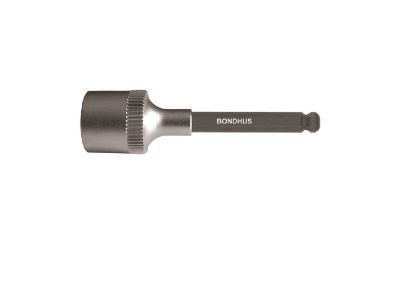 Picture of Bondhus® 3/16” Prohold Ball Bit 2" W/ 3/8" Dr Socket Part# - 43410