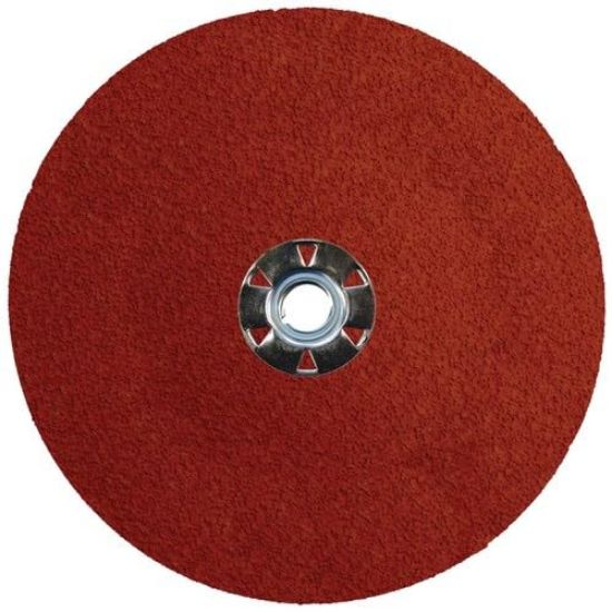 Picture of Weiler® 7" Tiger Ceramic Rfd 24Cgrit  5/8"-11 Unc Part# - 69894