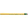 Picture of Dixon Ticonderoga Laddie Thick Black Corepencil W/Eraser 11/32"Di Part# - 13304