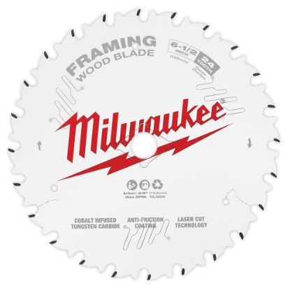 Picture of Milwaukee® Tool 6-1/2" 24T Framing Saw Blade Part# - 48-40-0620