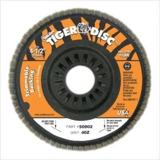 Picture of Weiler® 5" X 7/8 Type 29 Style Grinding Wheel 60 Grit Part# - 50011