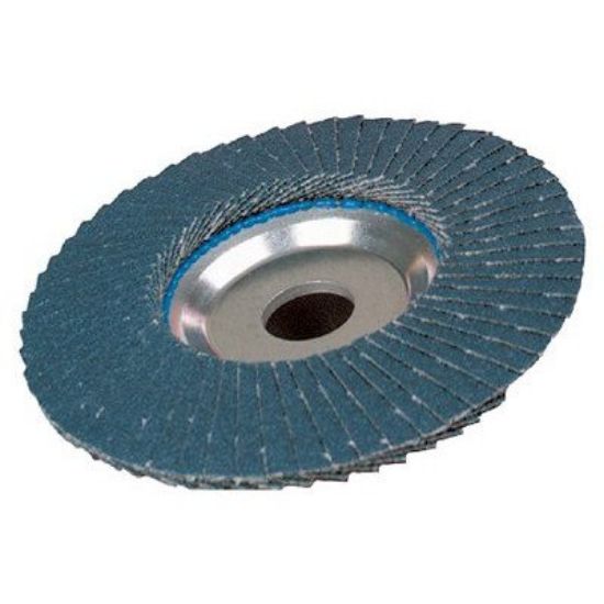 Picture of Weiler® 5" Tiger Disc Abrasiveflap Disc 80Z 7/87" Ah Part# - 50525