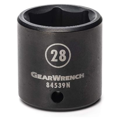 Picture of Gearwrench® 1/2"Drive 28Mm Standardimpact Socket Part# - 84539N