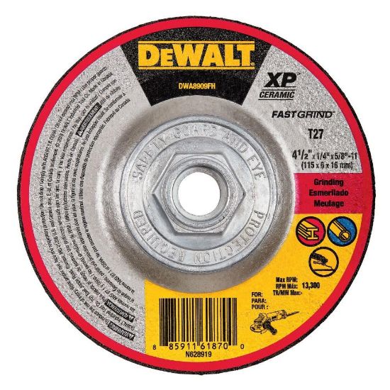 Picture of Dewalt® 4-1/2 X 1/4 X 5/8-11 Xpceramic Part# - Dwa8909Fh