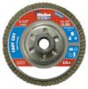 Picture of Weiler® 4-1/2" Wolverine Flap Disc 120Z  5/8"-11 Unc Nut Part# - 31317