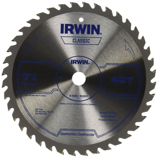 Picture of Irwin® 7-7-1/4 40T Trim&Finish Part# - 15230Zr