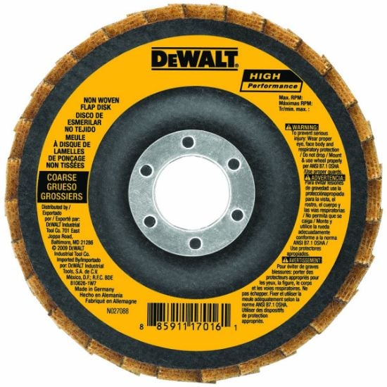 Picture of Dewalt® 4-1/2In X 7/8In Power Wheel Flap Disc Part# - Daab7Gpw05