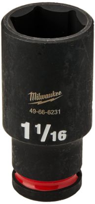 Picture of Milwaukee® Tool 1/2 Dr 1-1/16 Deep Impact Socket Part# - 49-66-6231