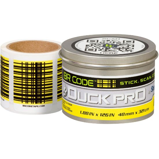 Picture of Duck Pro Shurtape Pxl Yel-48Mm X 10.5Ft 100C-12 Rls/Cs-H Part# - 105640