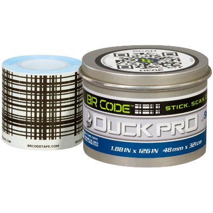 Picture of Duck Pro Shurtape Pc 627Br Whi-48Mmx10.5Ft100C-12Rl/Cs-H Part# - 105643