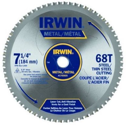 Picture of Irwin® 7 1/4" 68T Mc - Thin Steel Part# - 4935560