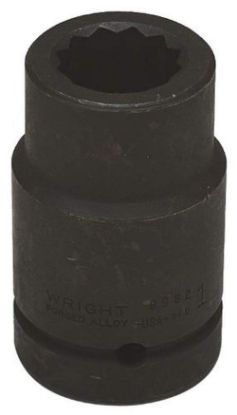 Picture of Wright Tool 1" 12Pt. 1"Dr Deep Impact Socket Part# - 8982