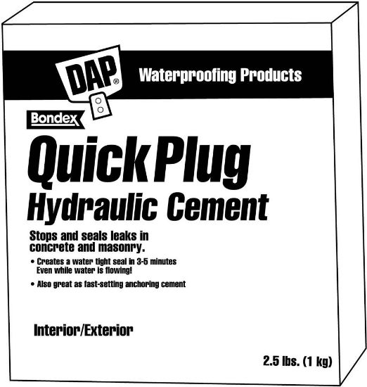 Picture of Dap® Quick Plug Hydraulic Cement Gray 2.5 Lb Part# - 14084