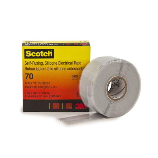 Picture of Scotch® Scotch Self-Fusing Silicone Rubber Tape 1X30" Part# - 7000006225