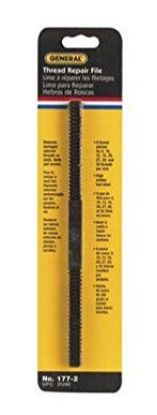 Picture of General Tools Rethread File #2 Part# - 177-2