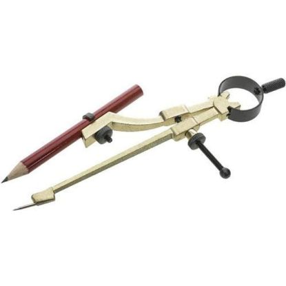 Picture of General Tools Pencil Compass-Divider&Scriber W/Pencil Part# - 842