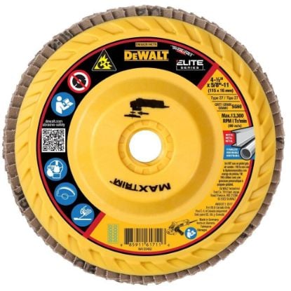 Picture of Dewalt® Dewalt 4-1/2 X 5/8-11 60G T27 Xp Cer Trim Flap Part# - Dwa8281Hctr