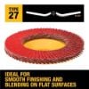 Picture of Dewalt® 4-1/2 X 7/8 60G T27 Xp Ceramic Trim Flap Part# - Dwa8281Ctr