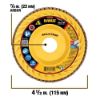 Picture of Dewalt® 4-1/2" X 7/8" Sr40 T27 Trimflap Disc Part# - Dwa8280Ctr